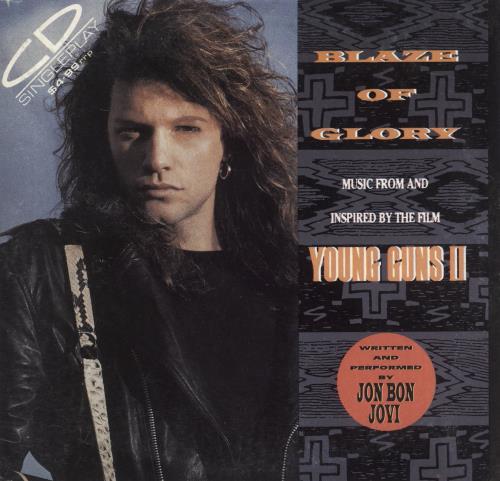 Jon Bon Jovi Blaze Of Glory CD single (CD5 / 5") Australian JBJC5BL738288