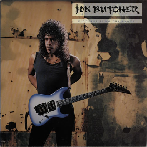 Jon Butcher Pictures From The Front vinyl LP album (LP record) US J8OLPPI627624
