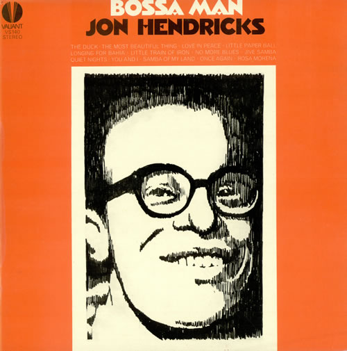 Jon Hendricks Bossa Man vinyl LP album (LP record) UK J~HLPBO470663