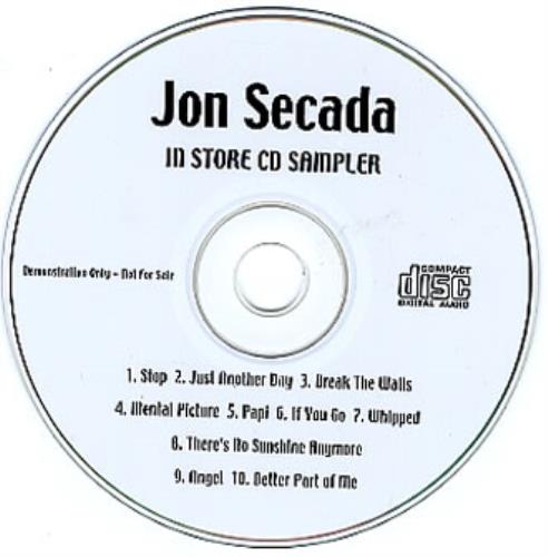 Jon Secada In Store CD Sampler CD album (CDLP) US SECCDIN162078