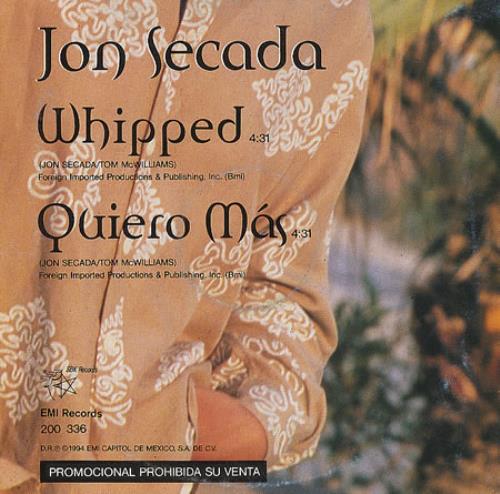 Jon Secada Whipped CD single (CD5 / 5") Mexican SECC5WH178626