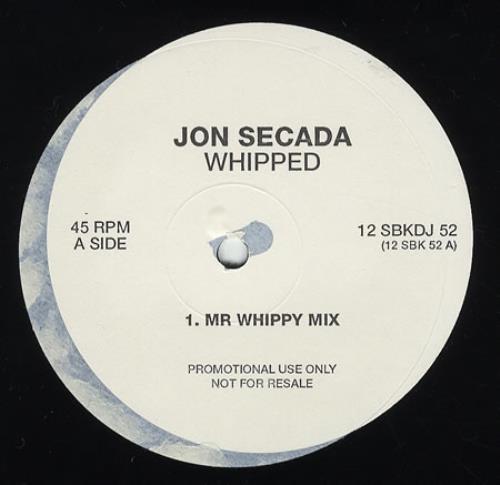 Jon Secada Whipped 12" vinyl single (12 inch record / Maxi-single) UK SEC12WH196133