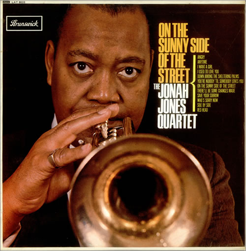 Jonah Jones On The Sunny Side Of The Street vinyl LP album (LP record) UK JJ0LPON535112