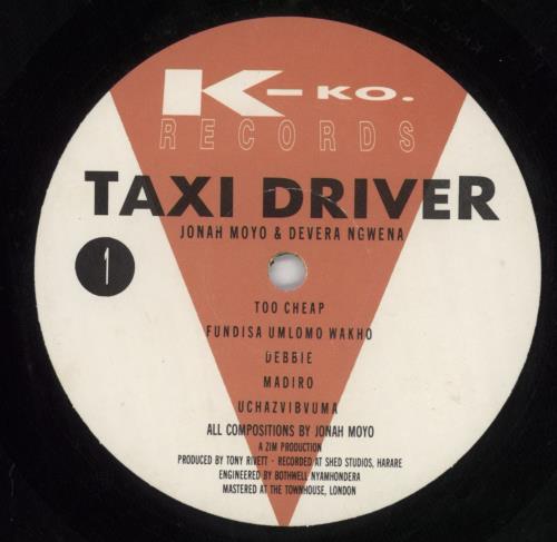 Jonah Moyo Taxi Driver vinyl LP album (LP record) UK 6PYLPTA817352