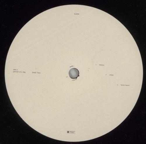 Jonah Yano Portrait Of A Dog 2-LP vinyl record set (Double LP Album) US 9OQ2LPO869262