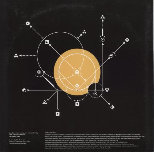 Jonathan Coulton Artificial Heart - Gold Vinyl vinyl LP album (LP record) US 4P9LPAR789739