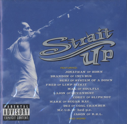 Jonathan Davis Strait Up CD album (CDLP) US JTDCDST446287