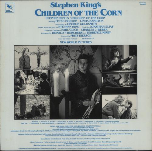 Jonathan Elias Stephen King's Children Of The Corn - EX vinyl LP album (LP record) US KVPLPST862415