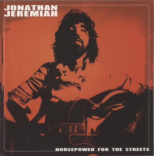 Jonathan Jeremiah Horsepower For The Streets - Orange Vinyl vinyl LP album (LP record) UK J5NLPHO880986