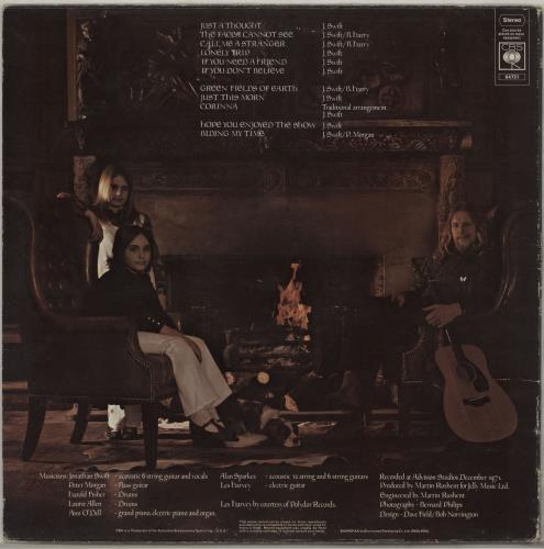 Jonathan Swift Songs vinyl LP album (LP record) UK IFTLPSO763635