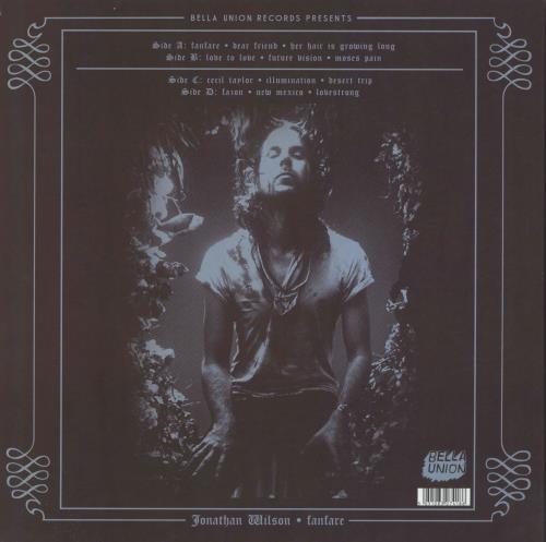 Jonathan Wilson Fanfare - Blue Vinyl + CD 2-LP vinyl record set (Double LP Album) UK 5U32LFA812912