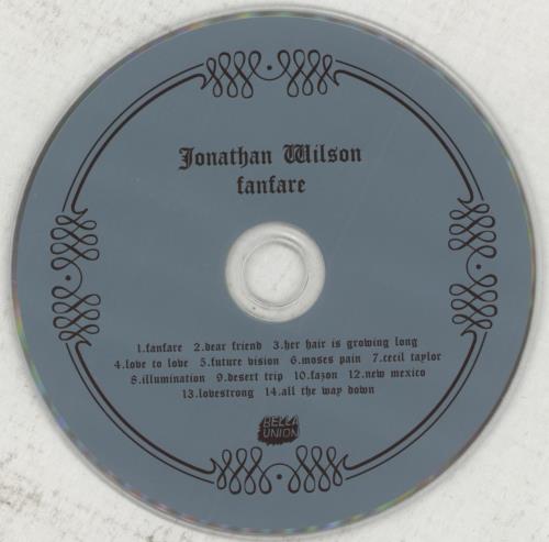 Jonathan Wilson Fanfare CD album (CDLP) UK 5U3CDFA872359