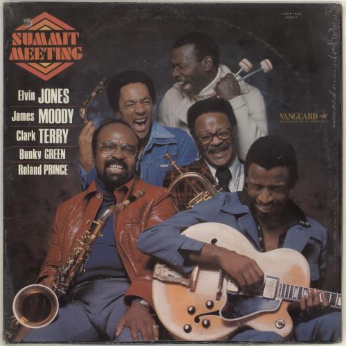 Jones, Moody, Terry, Green, Prince Summit Meeting vinyl LP album (LP record) US JJ5LPSU718135