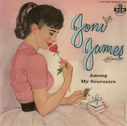 Joni James Among My Souvenirs vinyl LP album (LP record) US JJ1LPAM389747