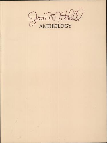 Joni Mitchell Anthology - Songbook book US JNIBKAN876503