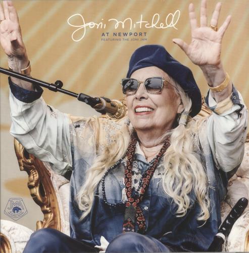 Joni Mitchell At Newport 2-LP vinyl record set (Double LP Album) UK JNI2LAT890323