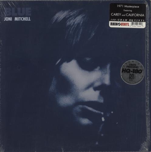 Joni Mitchell Blue - 180g - Shrink vinyl LP album (LP record) US JNILPBL879234