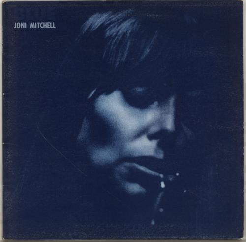 Joni Mitchell Blue - 2nd - Textured - EX vinyl LP album (LP record) UK JNILPBL700450