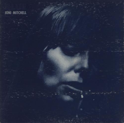 Joni Mitchell Blue - EX vinyl LP album (LP record) US JNILPBL758376