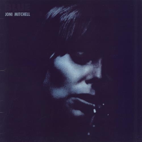 Joni Mitchell Blue - textured p/s vinyl LP album (LP record) UK JNILPBL833829