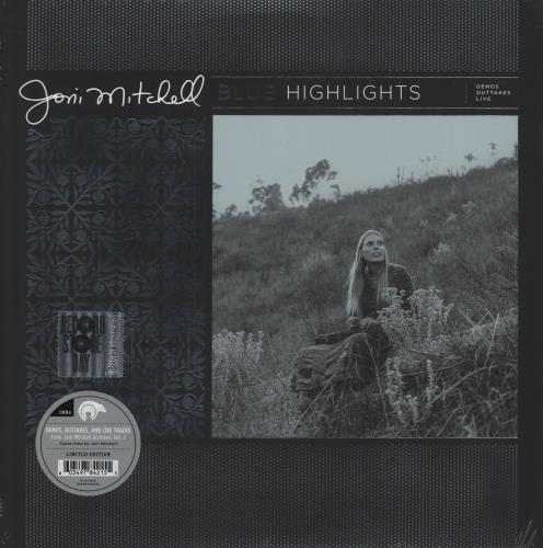 Joni Mitchell Blue Highlights - RSD 2022 - Foil Embossed Sleeve - Sealed vinyl LP album (LP record) UK JNILPBL788916