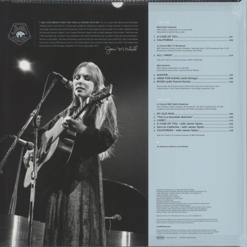 Joni Mitchell Blue Highlights - RSD 2022 - Foil Embossed Sleeve - Sealed vinyl LP album (LP record) UK JNILPBL788916
