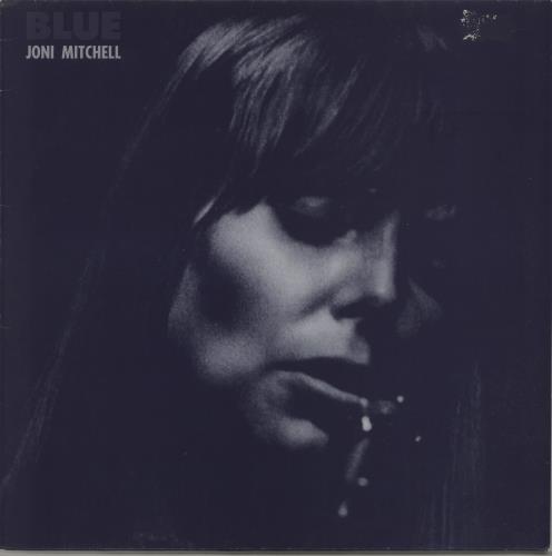 Joni Mitchell Blue vinyl LP album (LP record) German JNILPBL658374