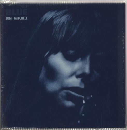 Joni Mitchell Blue vinyl LP album (LP record) US JNILPBL736134