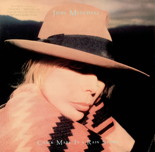 Joni Mitchell Chalk Mark In A Rain Storm vinyl LP album (LP record) US JNILPCH486366