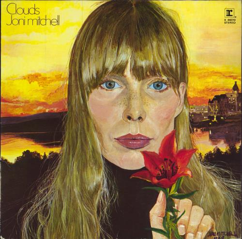 Joni Mitchell Clouds - EX vinyl LP album (LP record) German JNILPCL783101