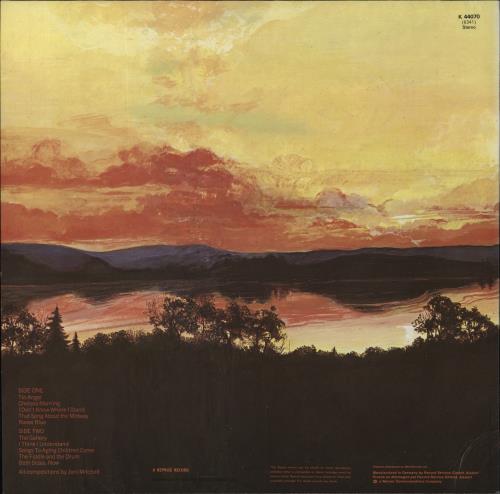Joni Mitchell Clouds vinyl LP album (LP record) German JNILPCL300112