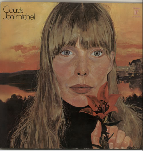 Joni Mitchell Clouds vinyl LP album (LP record) Japanese JNILPCL637590