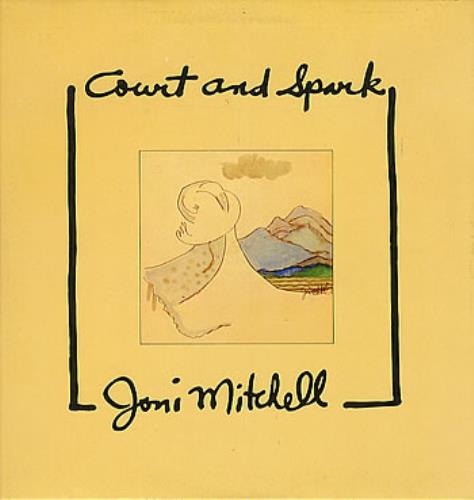 Joni Mitchell Court And Spark vinyl LP album (LP record) UK JNILPCO106529