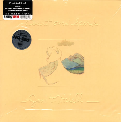 Joni Mitchell Court And Spark vinyl LP album (LP record) US JNILPCO494692