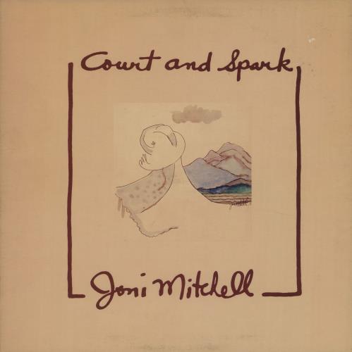 Joni Mitchell Court And Spark vinyl LP album (LP record) Australian JNILPCO671109