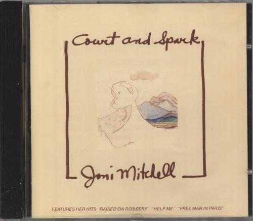 Joni Mitchell Court And Spark CD album (CDLP) German JNICDCO721166