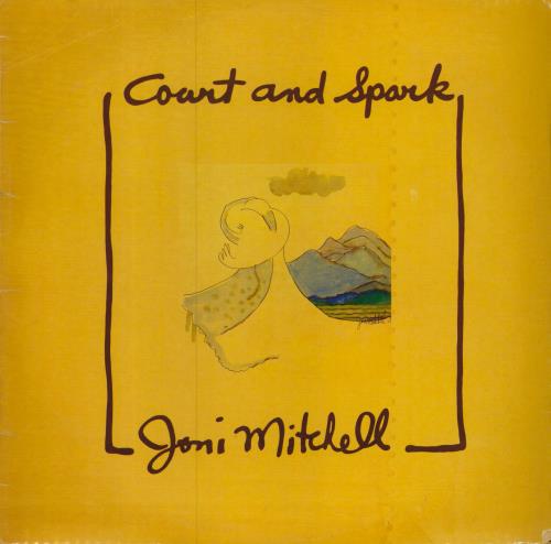 Joni Mitchell Court And Spark vinyl LP album (LP record) South African JNILPCO786863
