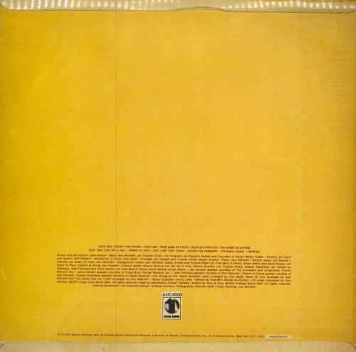 Joni Mitchell Court And Spark vinyl LP album (LP record) South African JNILPCO786863