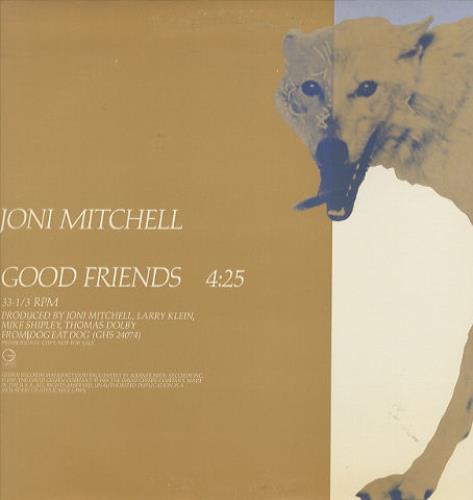Joni Mitchell Good Friends 12" vinyl single (12 inch record / Maxi-single) US JNI12GO77577