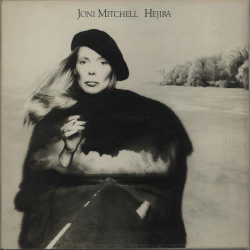 Joni Mitchell Hejira - 2nd + Print vinyl LP album (LP record) UK JNILPHE637802