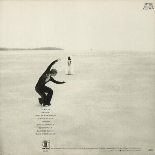 Joni Mitchell Hejira - 2nd + Print vinyl LP album (LP record) German JNILPHE658372