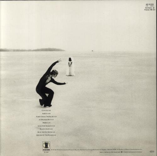 Joni Mitchell Hejira - 2nd vinyl LP album (LP record) German JNILPHE332992