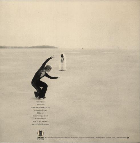 Joni Mitchell Hejira vinyl LP album (LP record) Japanese JNILPHE267909