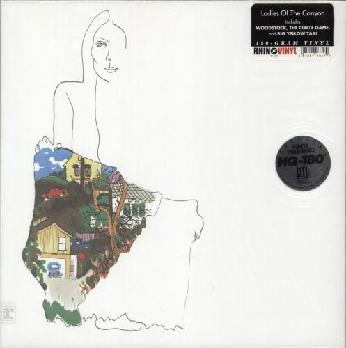 Joni Mitchell Ladies Of The Canyon - 180gm vinyl LP album (LP record) US JNILPLA494686