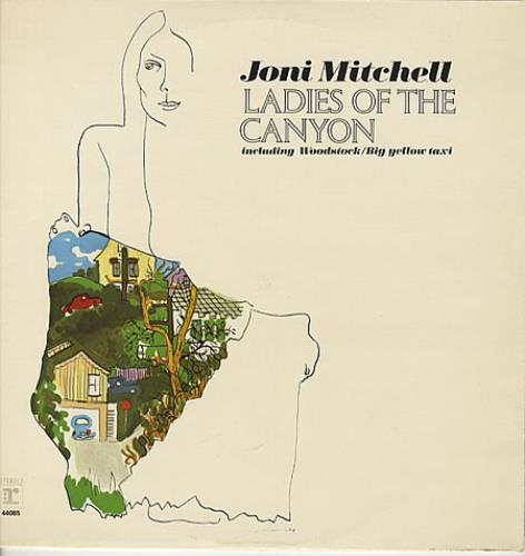 Joni Mitchell Ladies Of The Canyon vinyl LP album (LP record) French JNILPLA329968