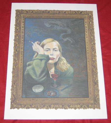 Joni Mitchell Lithographs memorabilia US JNIMMLI365517