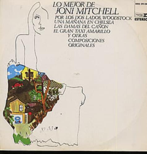 Joni Mitchell Lo Mejor De Joni Mitchell vinyl LP album (LP record) Spanish JNILPLO210018