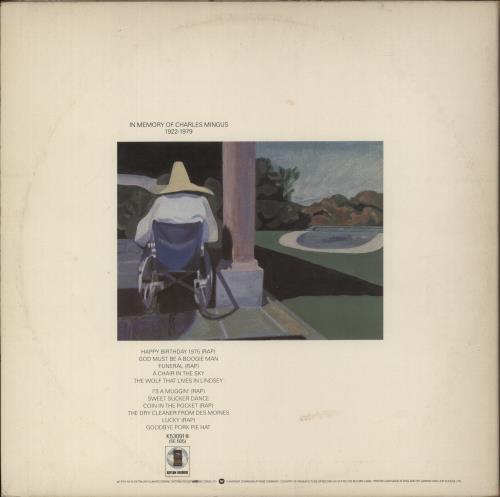 Joni Mitchell Mingus - EX vinyl LP album (LP record) UK JNILPMI650607