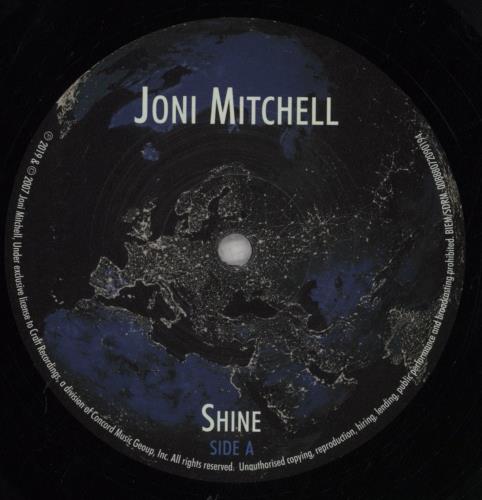 Joni Mitchell Shine - 180gm vinyl LP album (LP record) UK JNILPSH846240