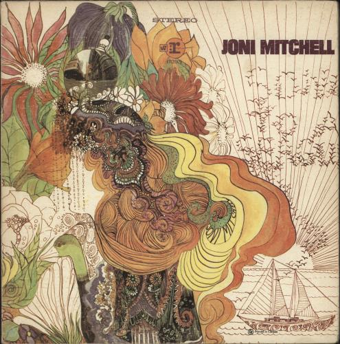 Joni Mitchell Song To A Seagull - 1st - EX vinyl LP album (LP record) Canadian JNILPSO698538